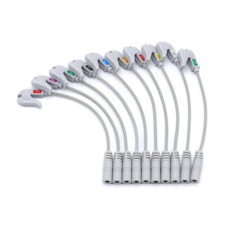 4.0 Banana Pinch ECG Machine Accessories Adapter Cable Πρακτικό για το SK40BP