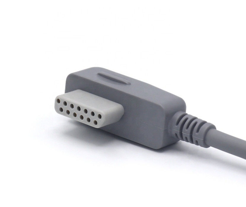 ISO13485 Καταγραφέας ECG Holter Καλώδιο φορητό με 7 μοχλούς