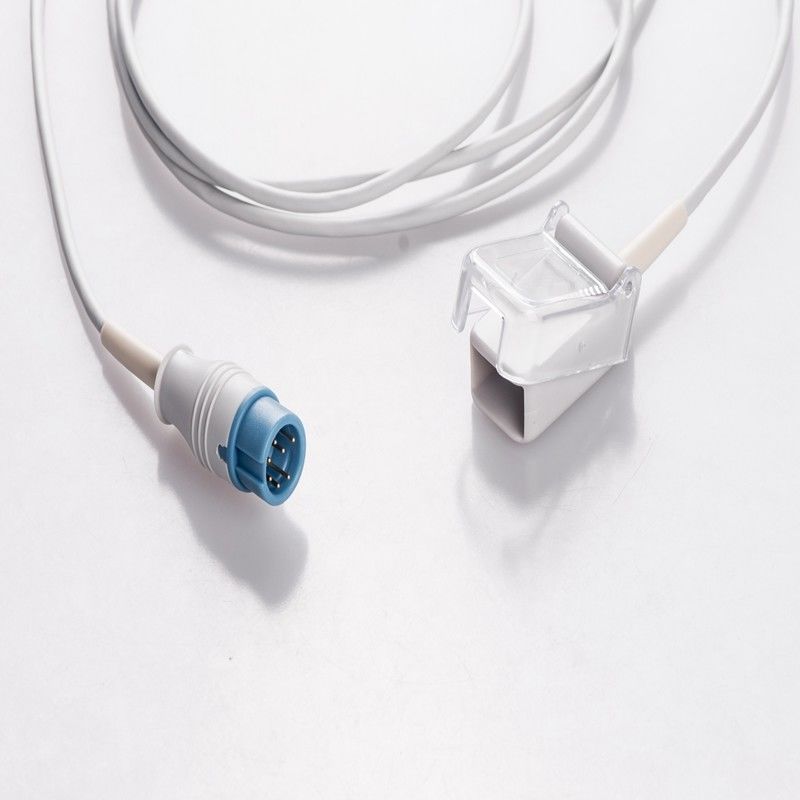 15-031-0007 Spo2 Sensor Cable Extension Γκρι χρώμα Υλικό TPU