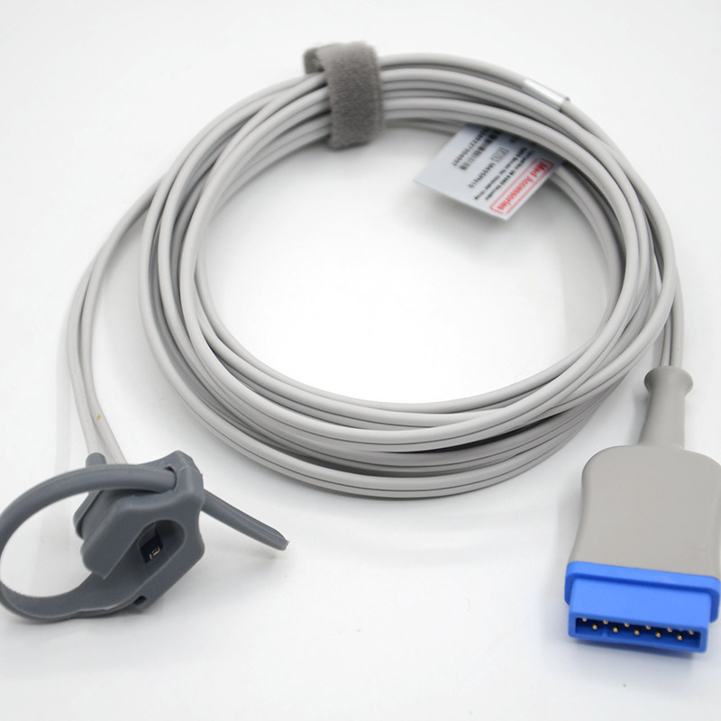 Ενήλικες Soft Tip Spo2 Sensor 11 Pin Pulse Oximeter Probe Latex Free Επαναχρησιμοποιήσιμο περιτύλιγμα νεογέννητου