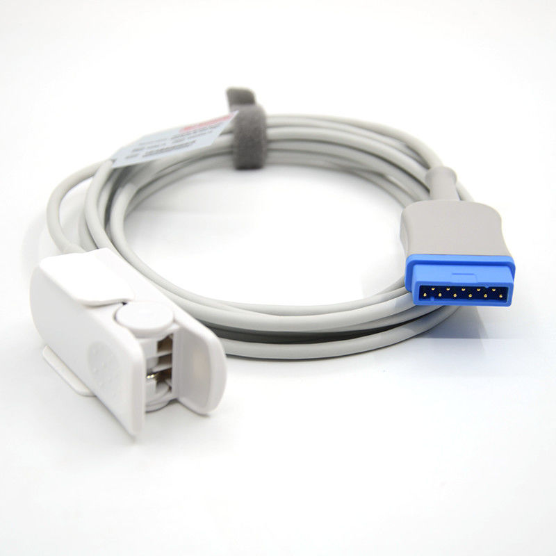 Επαναχρησιμοποιήσιμο Dash 2000/3000 Συμβατό GE 11Pin Ηλιακό 8000/8000M Ενήλικας Finger Clip Monitor Sensor SpO2 καλώδιο