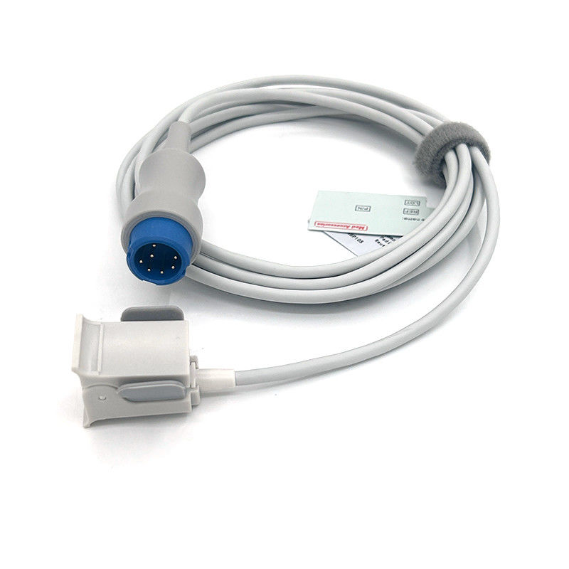 παιδικό δάχτυλο TPU Gray Spo2 Sensor Cable Single Pack για όλους τους τύπους ασθενών