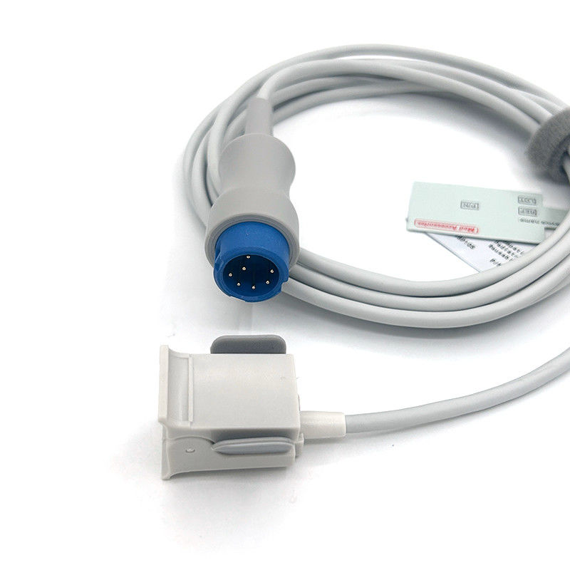παιδικό δάχτυλο TPU Gray Spo2 Sensor Cable Single Pack για όλους τους τύπους ασθενών
