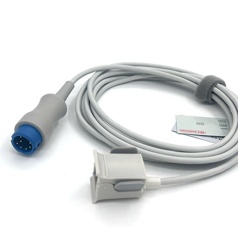 παιδικό δάχτυλο TPU Gray Spo2 Sensor Cable Single Pack για όλους τους τύπους ασθενών