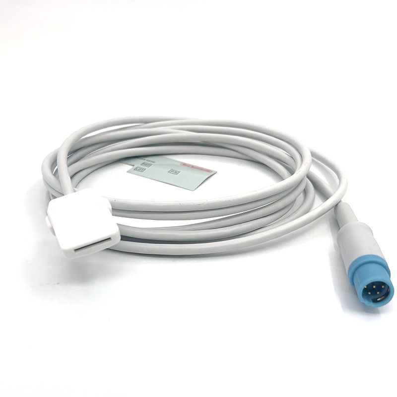 TPU Gray Spo2 Sensor Cable Single Pack για όλους τους τύπους ασθενών για Masimo 7 Pin To Drager