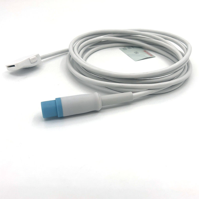 TPU Gray Spo2 Sensor Cable Single Pack για όλους τους τύπους ασθενών για Masimo 7 Pin To Drager