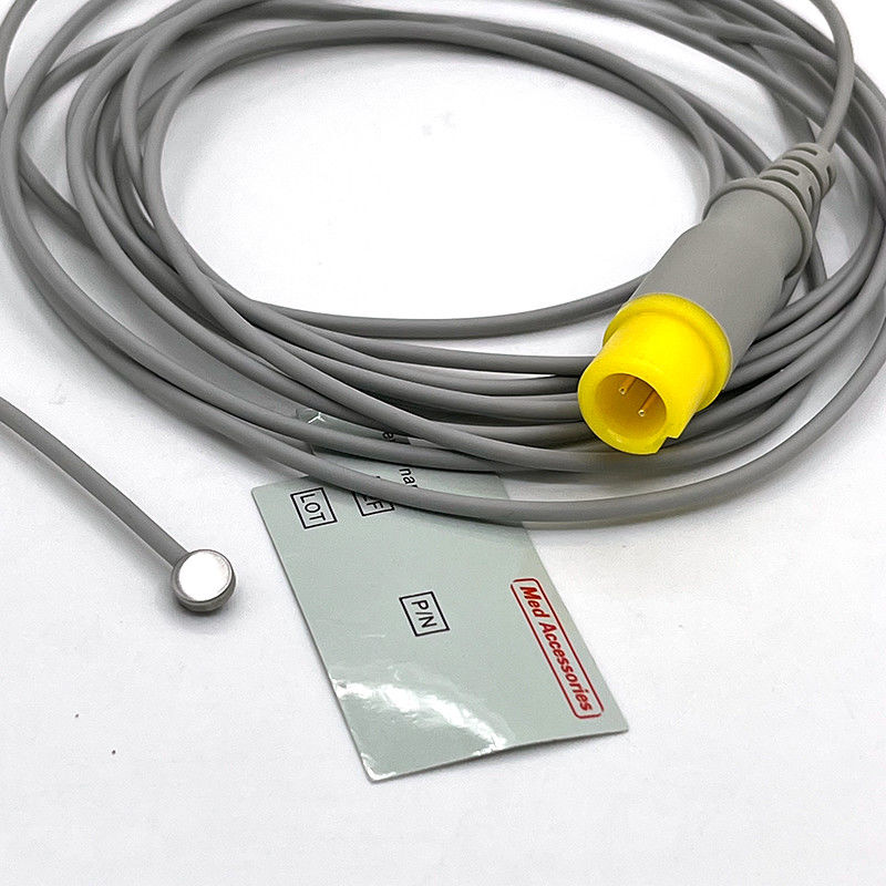 Συμφωνητικό με το Mindray Medical Temperature Sensor Probe 2 Pin επαναχρησιμοποιήσιμο για παιδιατρική