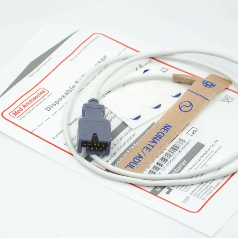 Προμηθευτής Ιατρικών Αξεσουάρ Συμβατό Masim 2329 Νεογνικό/Ενήλικο 9pin Αισθητήρας SpO2 μιας χρήσης