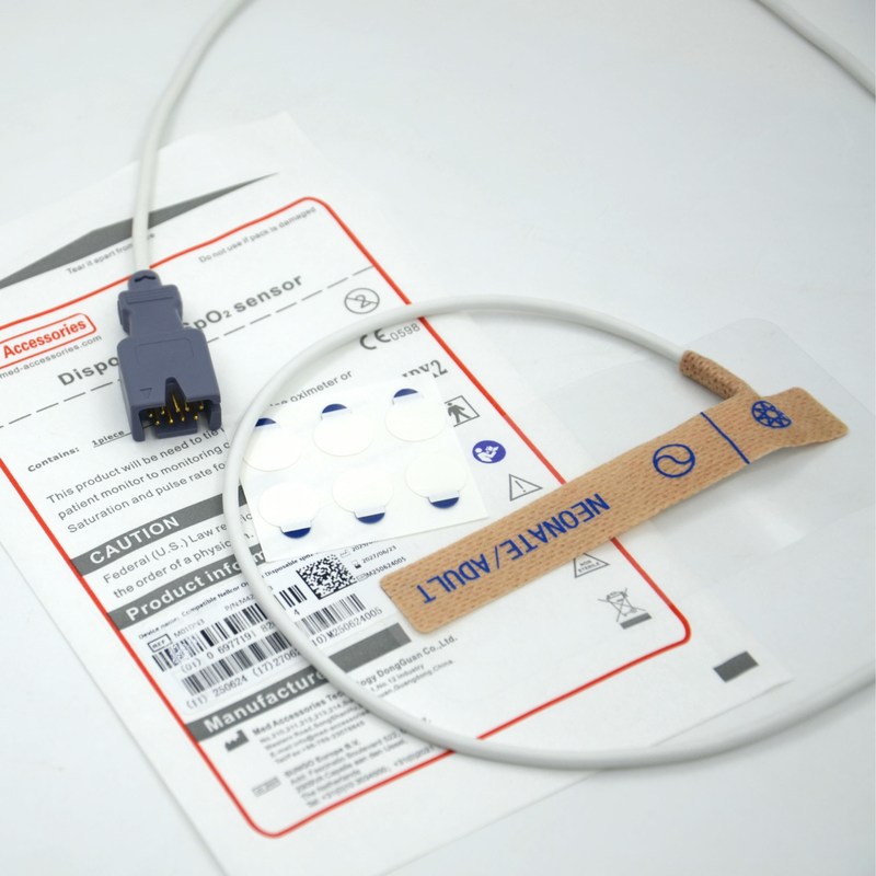 Προμηθευτής Ιατρικών Αξεσουάρ Συμβατό Masim 2329 Νεογνικό/Ενήλικο 9pin Αισθητήρας SpO2 μιας χρήσης