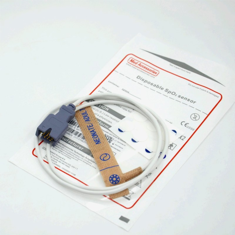 Προμηθευτής Ιατρικών Αξεσουάρ Συμβατό Masim 2329 Νεογνικό/Ενήλικο 9pin Αισθητήρας SpO2 μιας χρήσης
