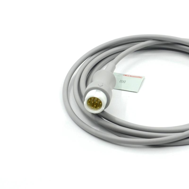 Ιατρικός εξοπλισμός OEM Συμβατό με HP 5 Leads IEC 12 Pin Monitor ECG Trunk Cable