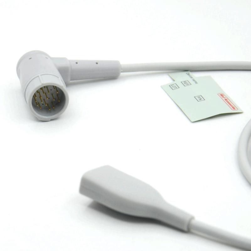 Ιατρικό αξεσουάρ συμβατό Philips με M SpO2 καλώδιο προσαρμογή TPU Spo2 καλώδιο επέκτασης