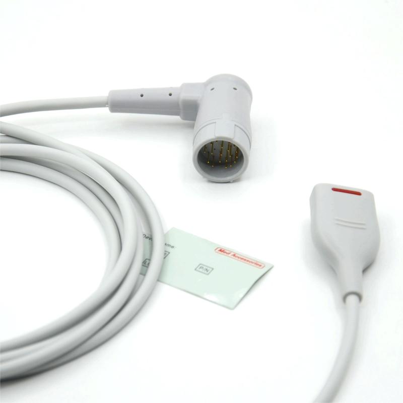 Ιατρικό αξεσουάρ συμβατό Philips με M SpO2 καλώδιο προσαρμογή TPU Spo2 καλώδιο επέκτασης
