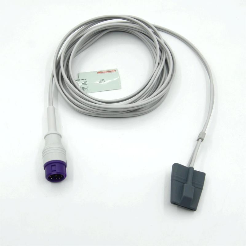 Συμβατός Μαλακός Επαναχρησιμοποιήσιμος Παιδιατρικός Αισθητήρας SpO2 για Μόνιτορ Mindray Epm15, Αξεσουάρ Κατασκευαστή