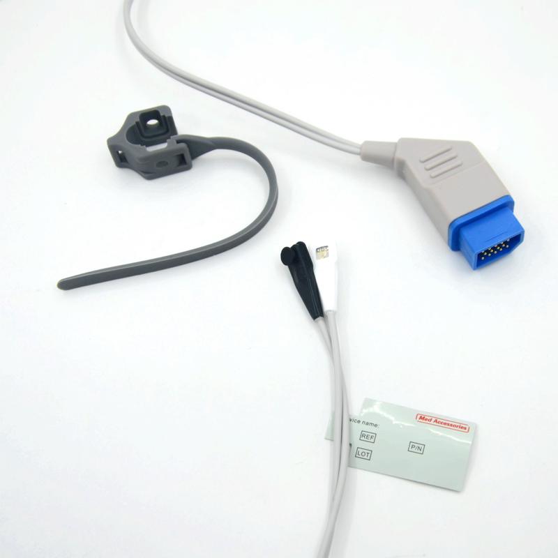 Συμπληρώματα αισθητήρα SpO2 συμβατό με το Nihon Kohden επαναχρησιμοποιήσιμο πολυεπίπεδο κατασκευαστής οθόνης